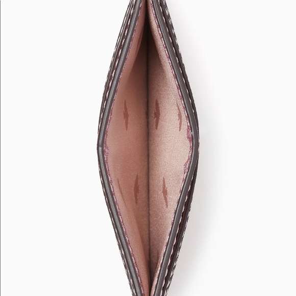 SOLD ❌ Lola Glitter Boxed Small Slim Cardholder - Picture 2 of 5